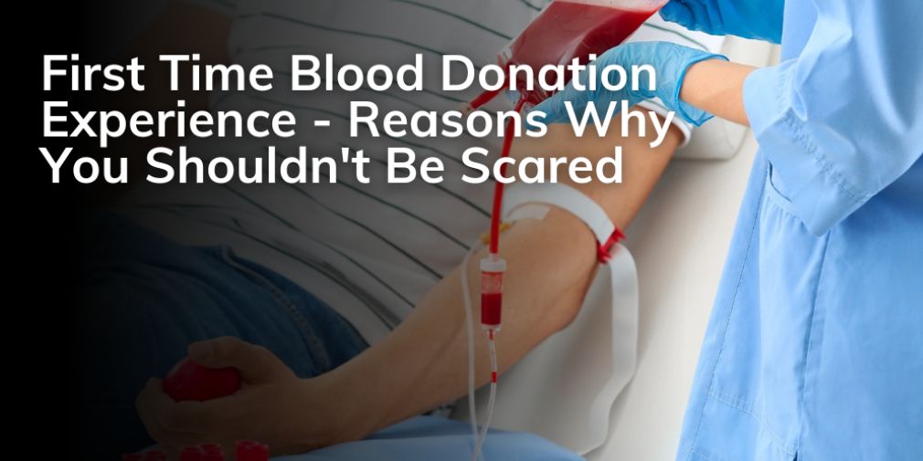 first time blood donation experience